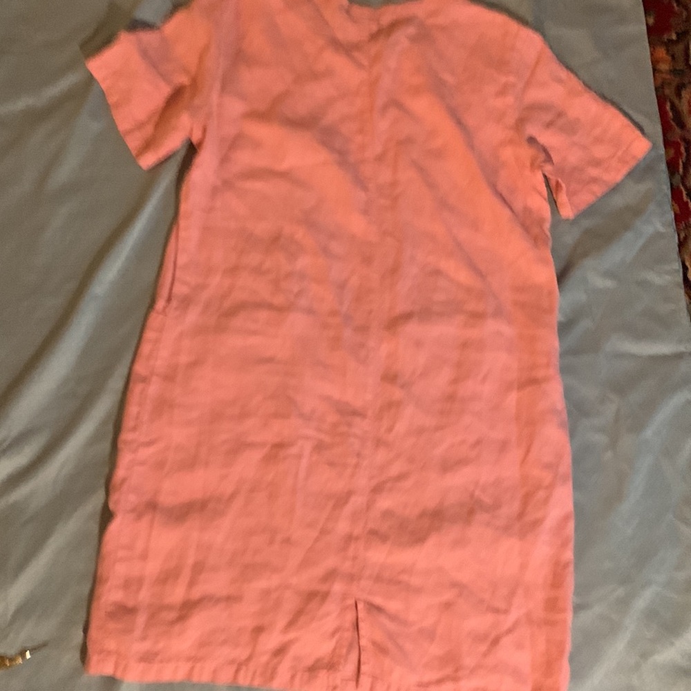 100%LINEN “CLICK “DRESS - Picture 2 of 6